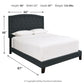 Adelloni Queen Upholstered Bed