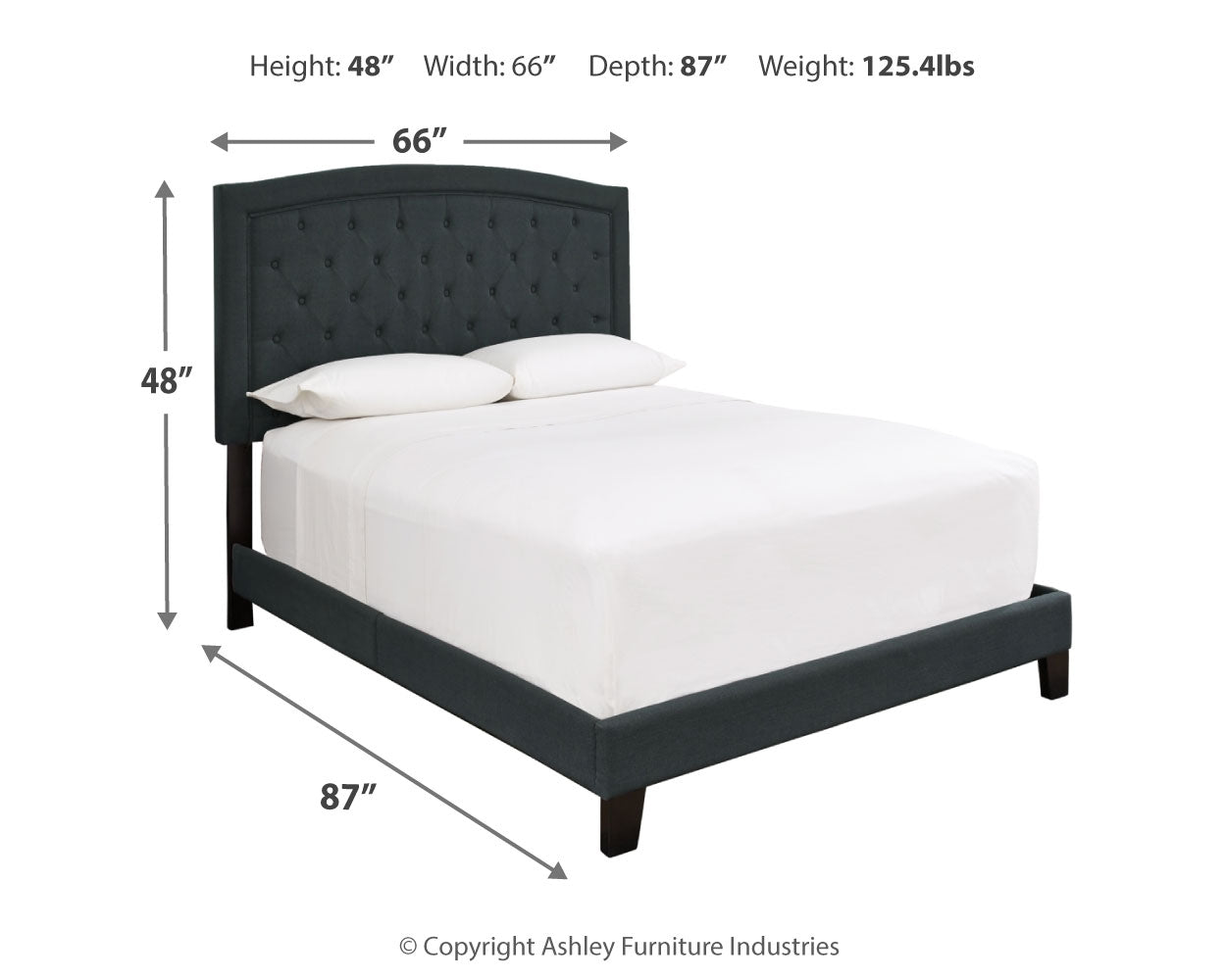 Adelloni Queen Upholstered Bed