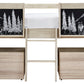 Wrenalyn Twin Loft Bed with Under Bed Bin Storage
