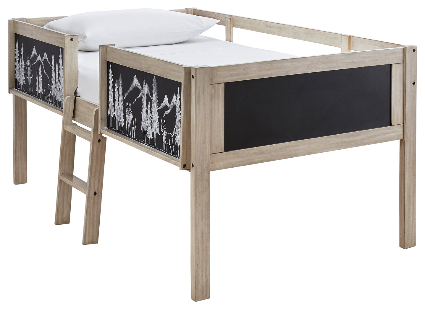 Wrenalyn Twin Loft Bed Frame