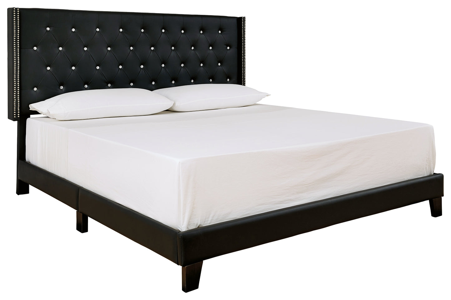 Vintasso King Upholstered Bed