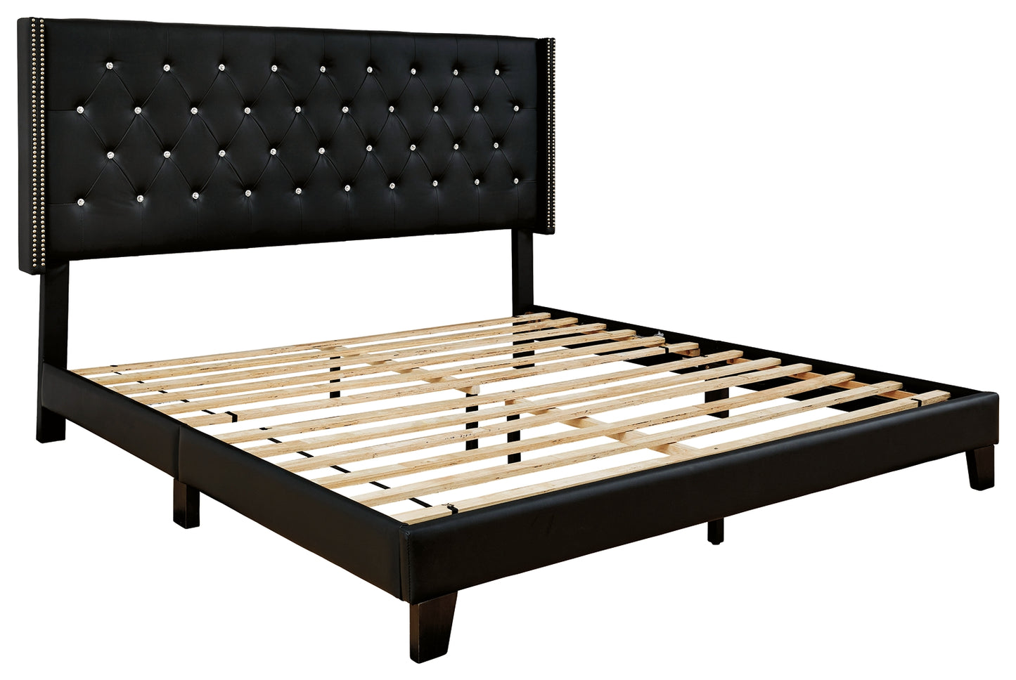 Vintasso Queen Upholstered Bed