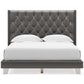 Vintasso Queen Upholstered Bed