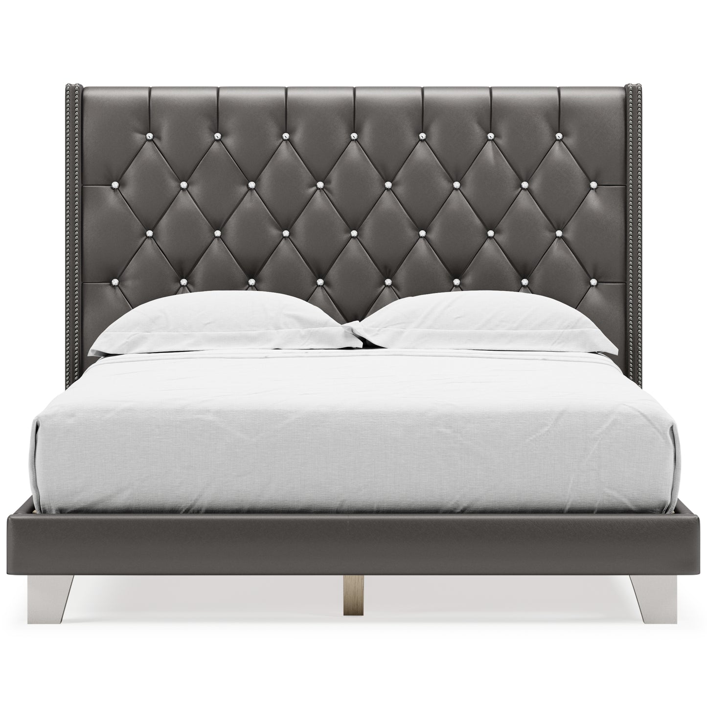 Vintasso Queen Upholstered Bed