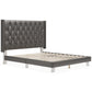 Vintasso Queen Upholstered Bed