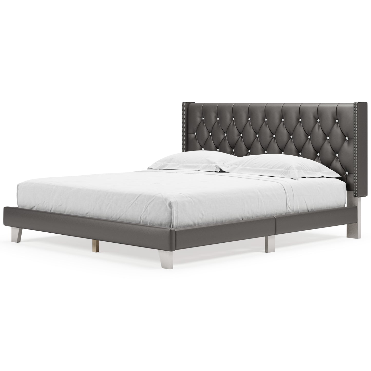 Vintasso King Upholstered Bed