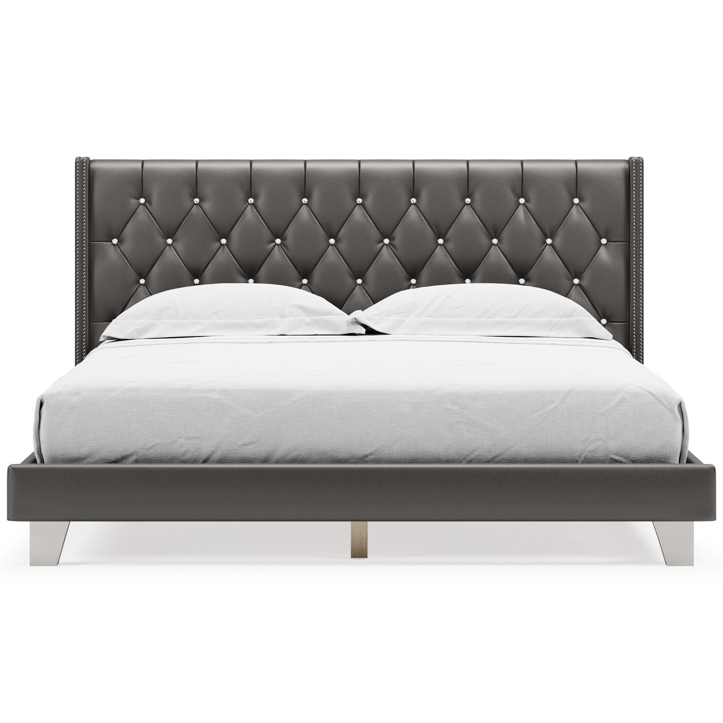 Vintasso King Upholstered Bed