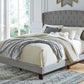 Vintasso Queen Upholstered Bed