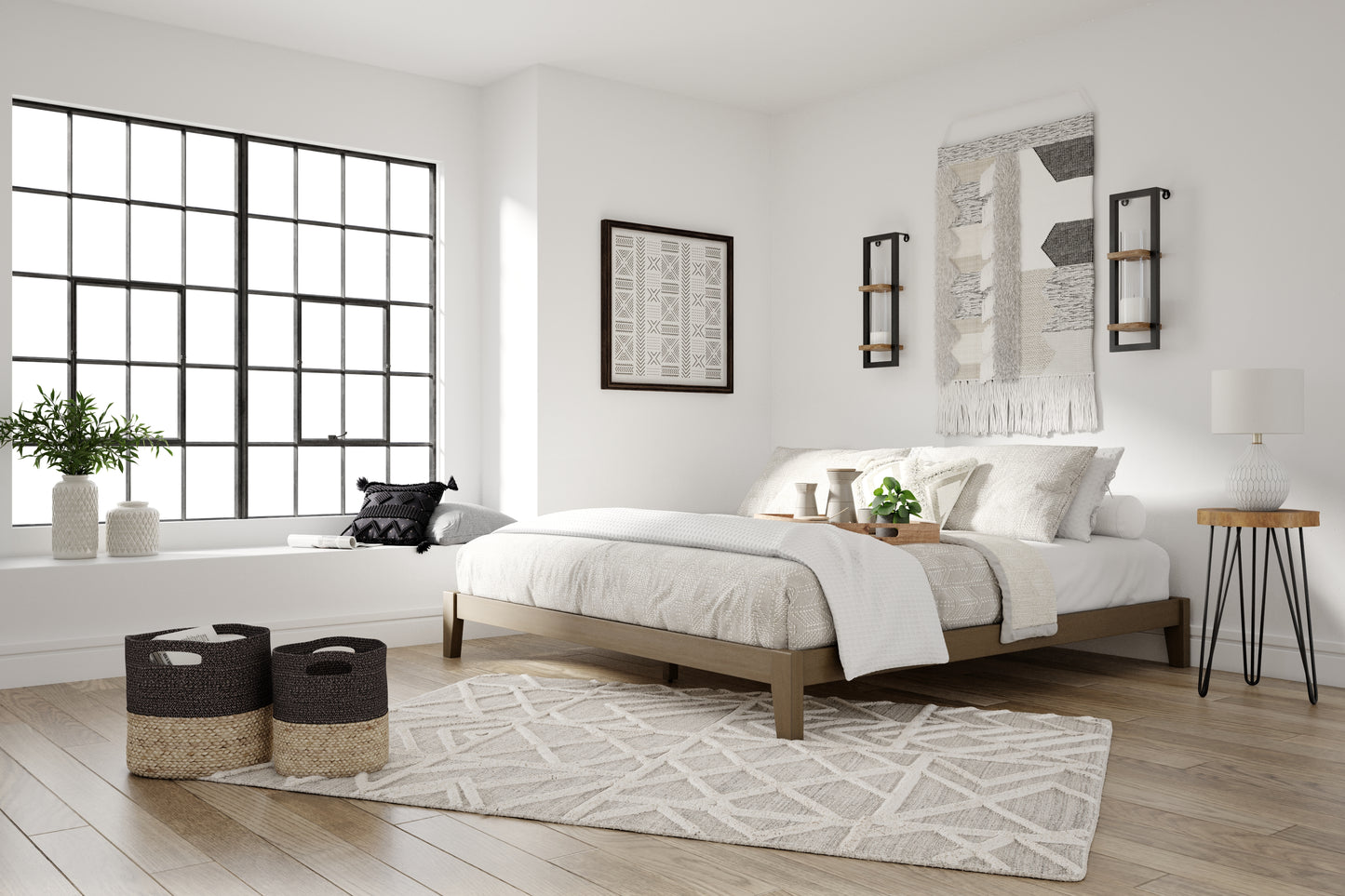 Tannally King Platform Bed
