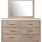 Senniberg Dresser and Mirror