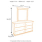Bostwick Shoals Dresser and Mirror