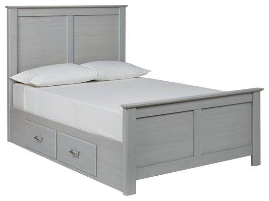 Arcella Full Panel Bed with Storage