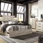 Cambeck King Panel Bed with 4 Storage Drawers