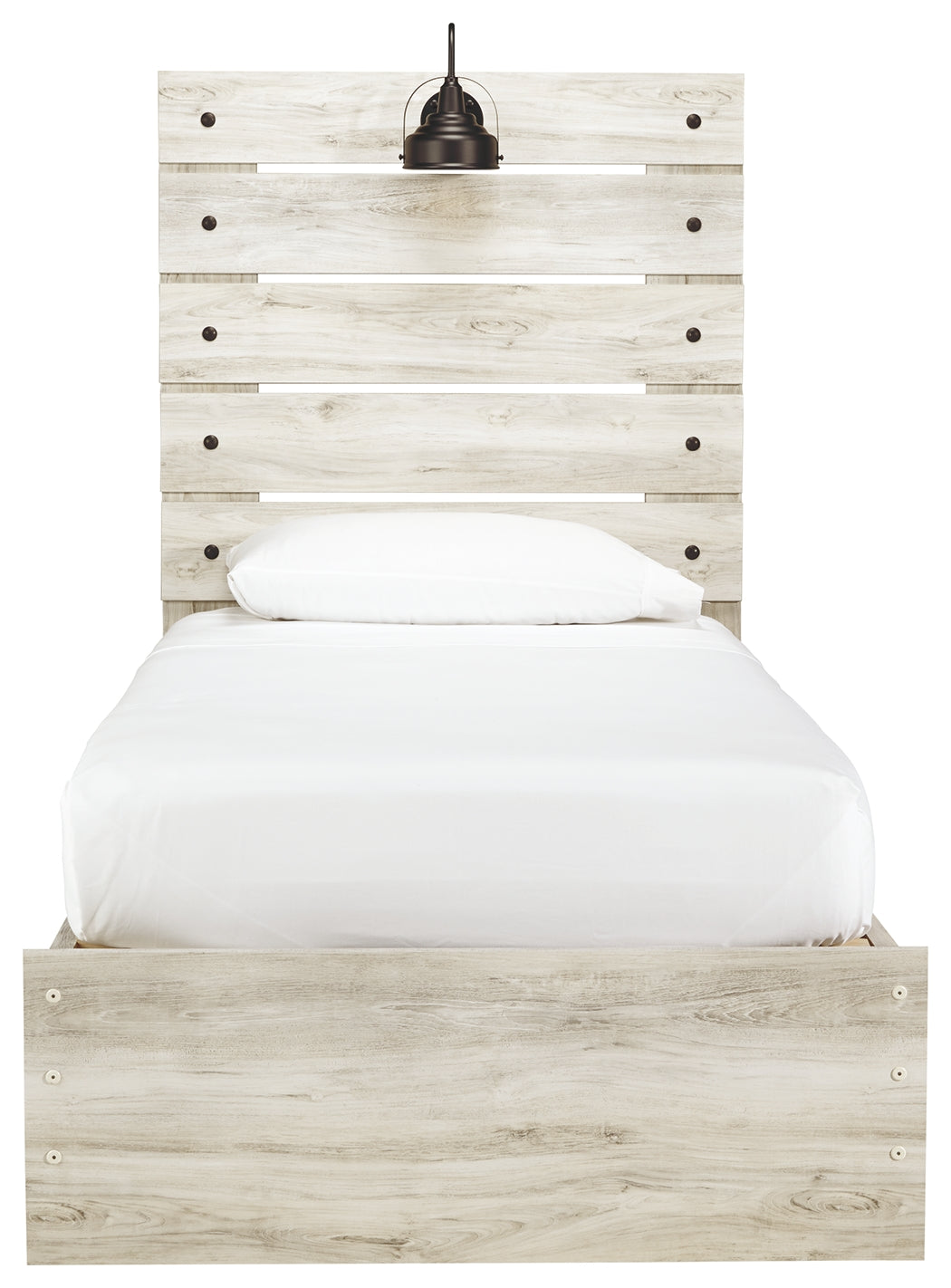 Cambeck Twin Panel Bed with 2 Storage Drawers
