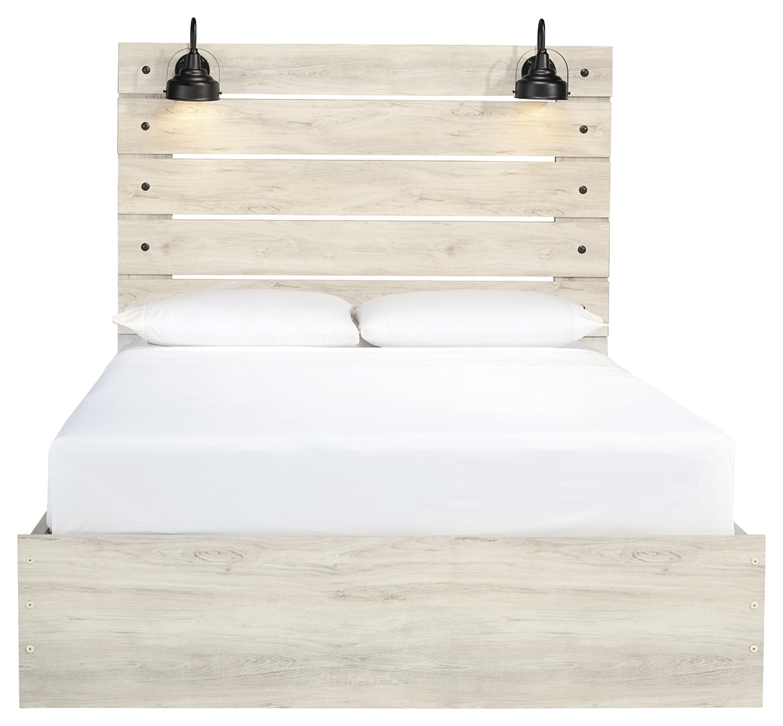 Cambeck Queen Panel Bed with 2 Storage Drawers