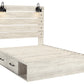 Cambeck Queen Panel Bed with 2 Storage Drawers