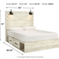 Cambeck Queen Panel Bed with 4 Storage Drawers