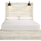 Cambeck Queen Panel Bed with 4 Storage Drawers