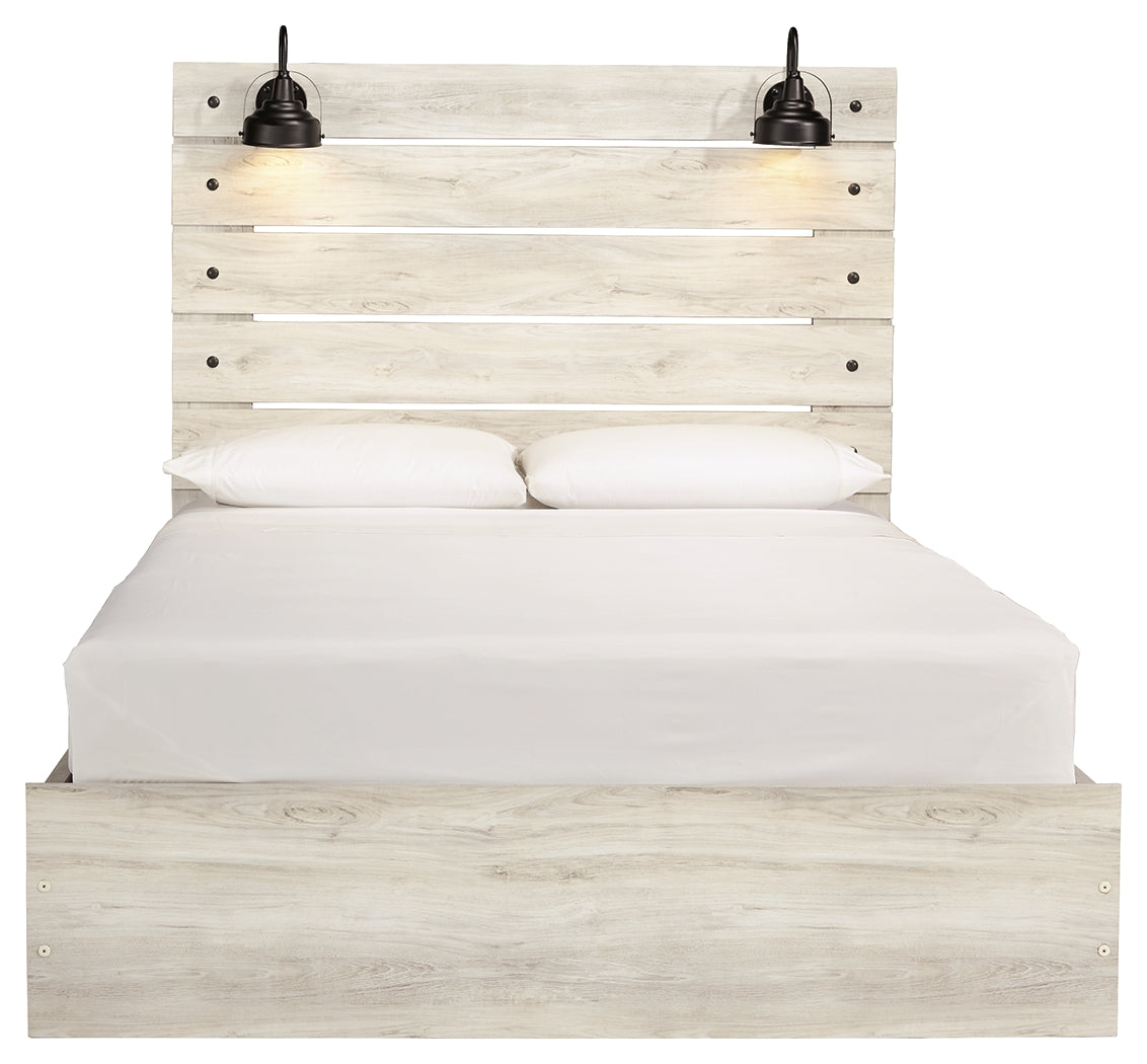 Cambeck Queen Panel Bed with 4 Storage Drawers