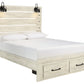 Cambeck Queen Panel Bed with 2 Storage Drawers