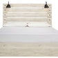 Cambeck King Panel Bed with 2 Storage Drawers