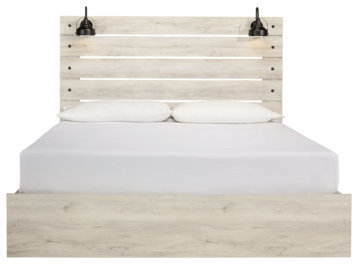 Cambeck King Panel Bed with 2 Storage Drawers