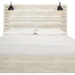 Cambeck King Panel Bed with 4 Storage Drawers