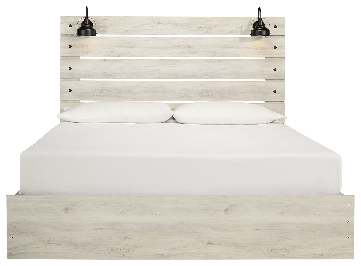 Cambeck King Panel Bed with 4 Storage Drawers