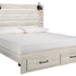 Cambeck King Panel Bed with Storage