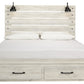 Cambeck King Panel Bed with Storage