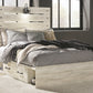 Cambeck Full Panel Bed with 4 Storage Drawers
