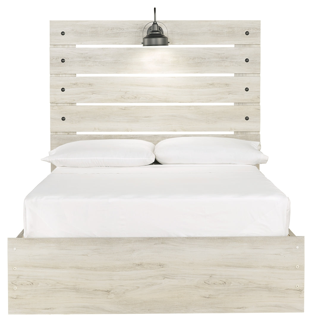 Cambeck Full Panel Bed with 4 Storage Drawers