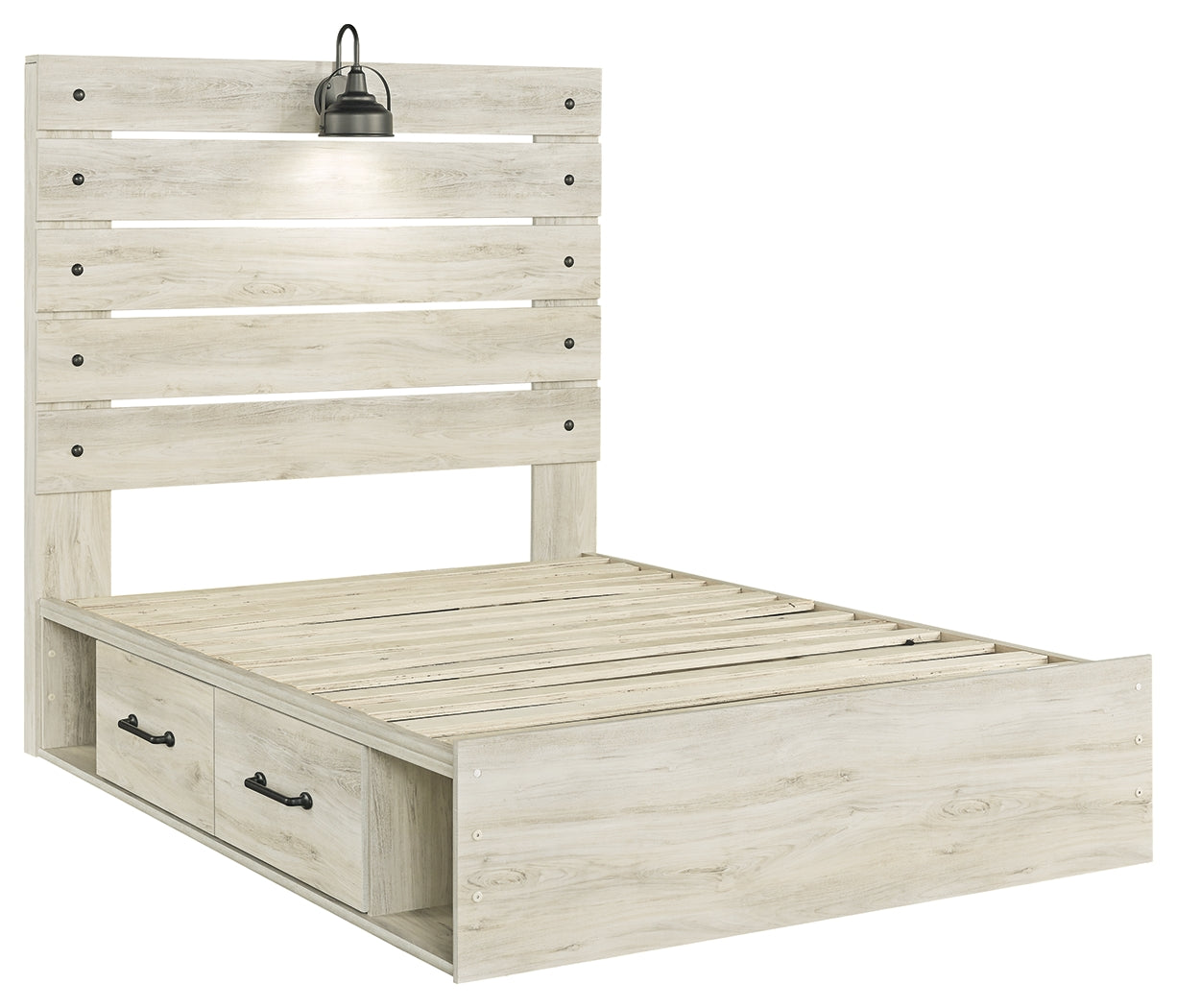 Cambeck Full Panel Bed with 4 Storage Drawers