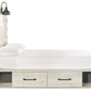 Cambeck Full Panel Bed with 4 Storage Drawers