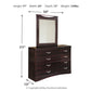 Zanbury Dresser and Mirror