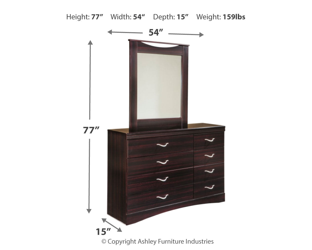 Zanbury Dresser and Mirror