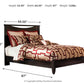 Zanbury Queen Panel Bed