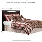 Zanbury Queen Panel Headboard