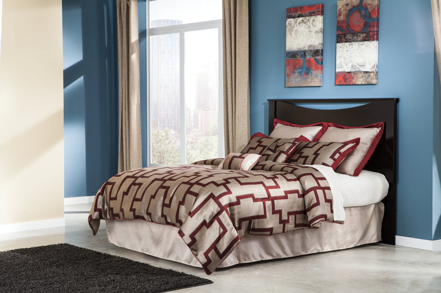 Zanbury Queen Panel Headboard