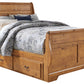Bittersweet Queen Sleigh Bed with 2 Storage Drawers