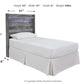 Baystorm Twin Panel Headboard