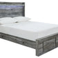 Baystorm Full Panel Bed with 2 Storage Drawers