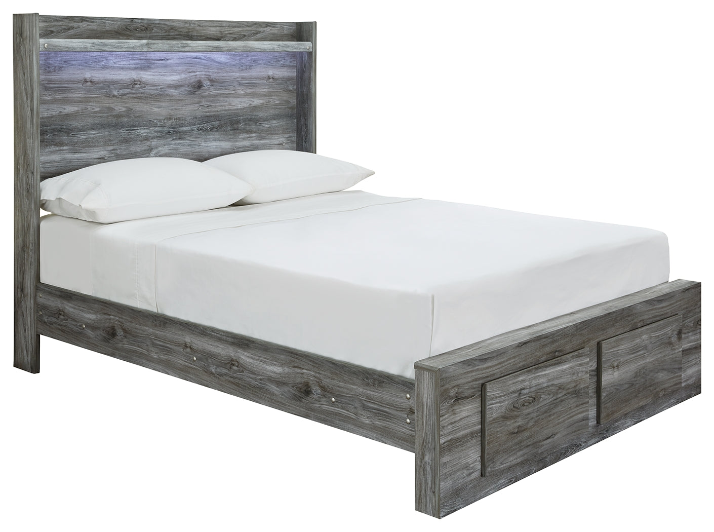 Baystorm Full Panel Bed with 2 Storage Drawers