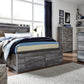 Baystorm Full Panel Bed with 4 Storage Drawers