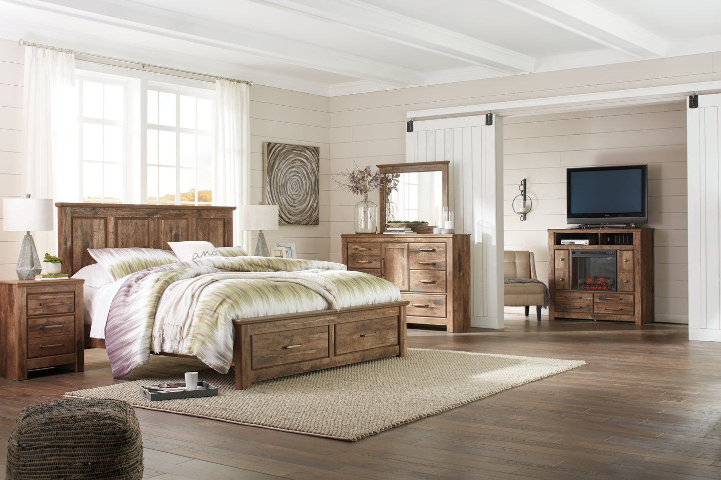 Blaneville Dresser and Mirror