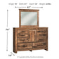 Blaneville Dresser and Mirror