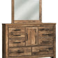 Blaneville Dresser and Mirror