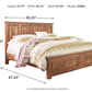 Blaneville King Panel Bed with 2 Storage Drawers
