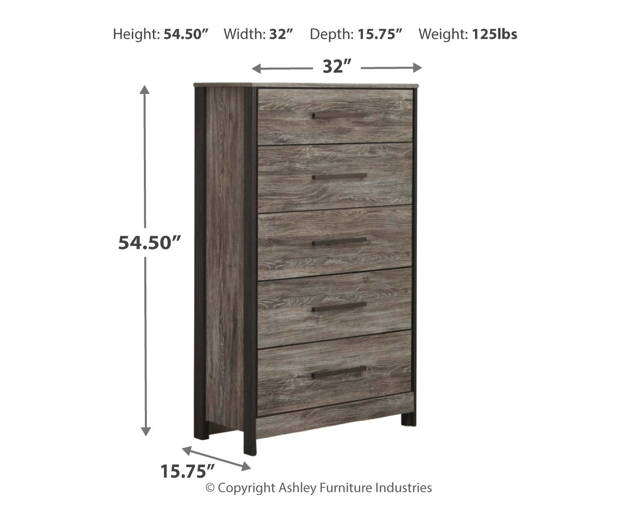 Cazenfeld Chest of Drawers