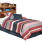 Barchan Twin Bookcase Headboard